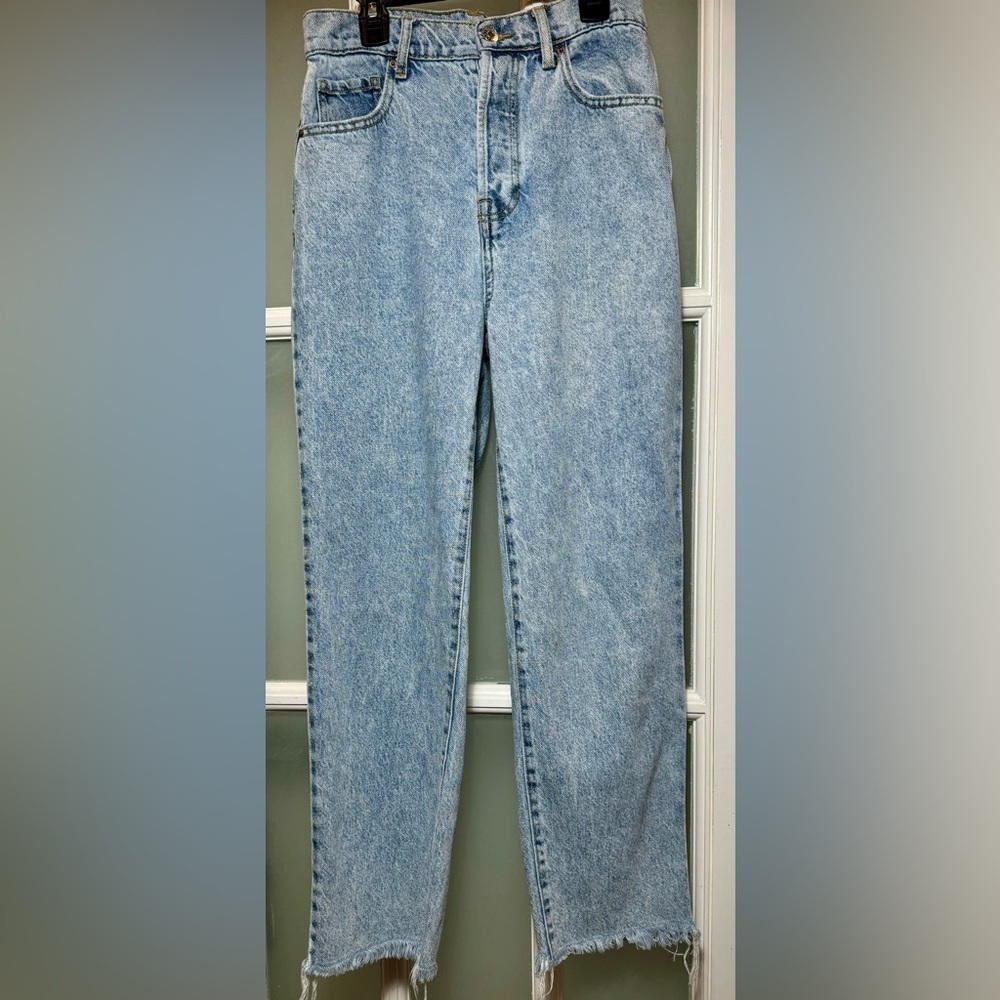 PACSUN High Rise Straight Denim Jeans